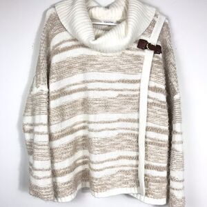 Calvin Klein Chunky Cowl Neck Warm Sweater